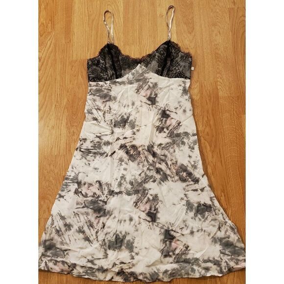 AllSaints Ives Tyde Lace Trim Silk Slip Dress size Small- NEW - Picture 4 of 12
